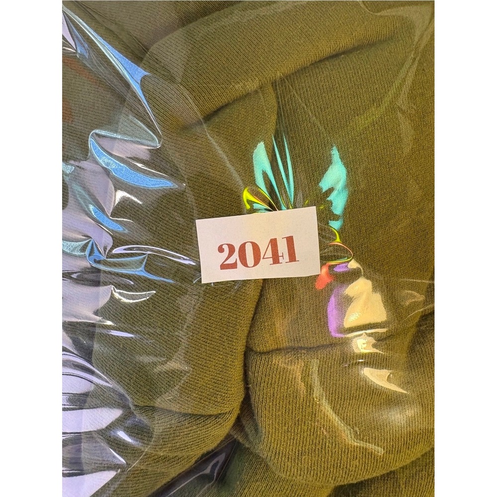Empyre Elena Snake Hoodie Womens Large Olive Green Sherpa Lined Pullover Graphic - Picture 7 of 7